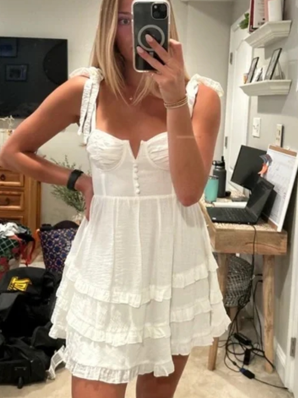 NWOT Hello Molly Angel Among Us Dress - Picture 2 of 5